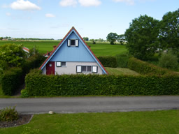 ferienhaus am rande des parks