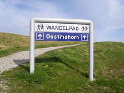 wanderweg bei oostmahorn